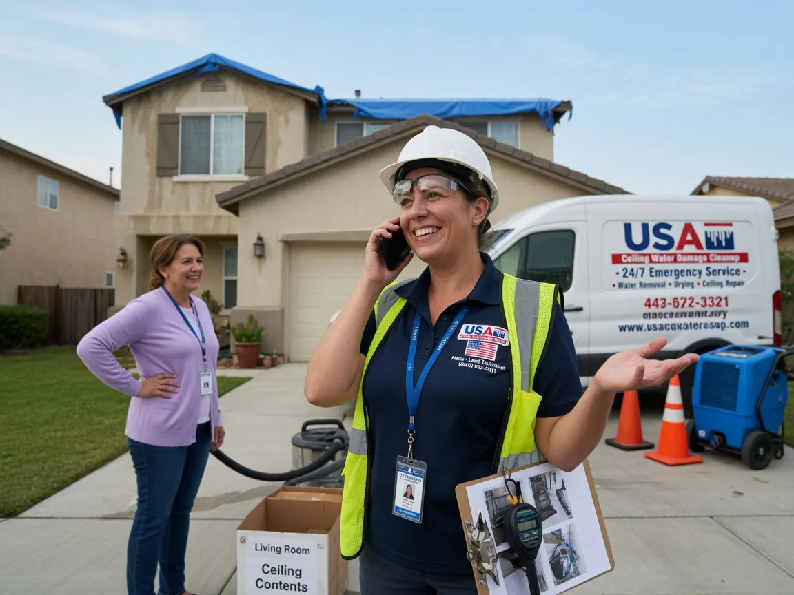 Ceiling Water Damage Restoration Granbury, TX FAQs